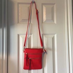 Red Shoulder Purse